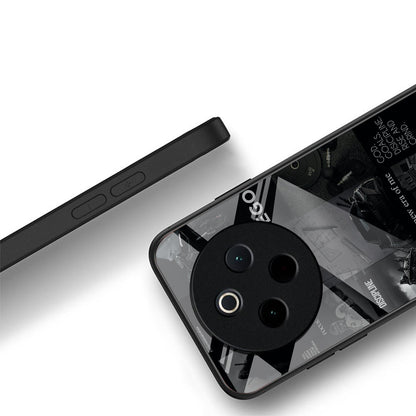 Vivo T4 5G Premium Acrylic Shockproof Glass Back Case (New Era)