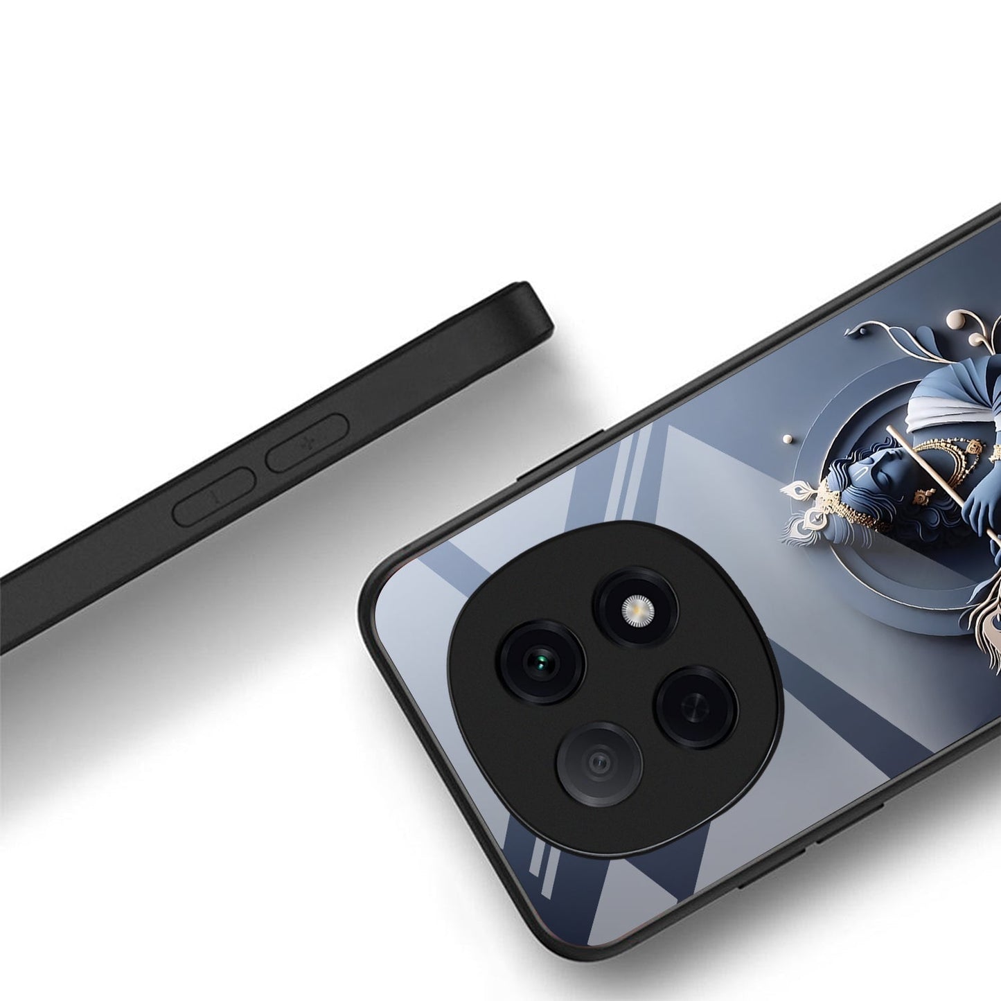 OPPO F29 Pro 5G Premium Acrylic Shockproof Glass Back Case (Krishna)