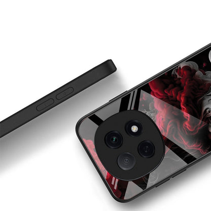 OPPO F29 Pro 5G Premium Acrylic Shockproof Glass Back Case (Infernal Drift)