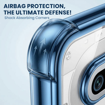 Nothing Phone 4a 5G Anti-Yellow Electroplating Transparent Airbags Case