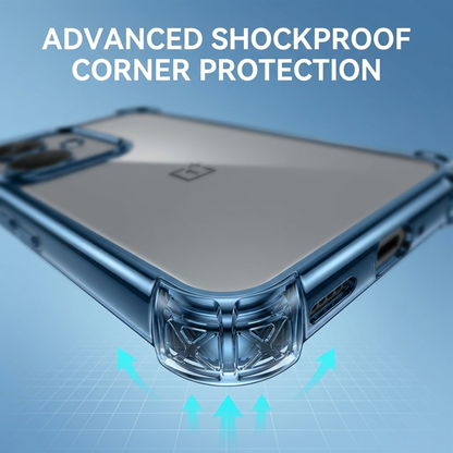 OnePlus Nord CE3 5G Anti-Yellow Electroplating Transparent Airbags Case