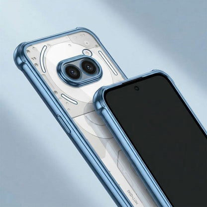 Nothing Phone 2a 5G Anti-Yellow Electroplating Transparent Airbags Case