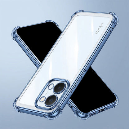 Vivo Y51 Pro 5G Anti-Yellow Electroplating Transparent Airbags Case