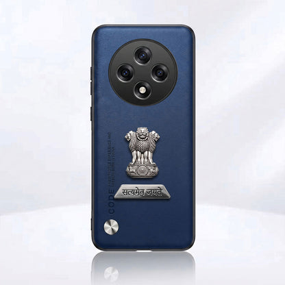 Oppo F27 Pro+ 5G Satyamev Jayate 2-in-1 Emblem Vegan Leather Back Case