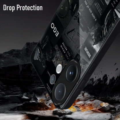 Vivo V60 5G Premium Acrylic Shockproof Glass Back Case (New Era)