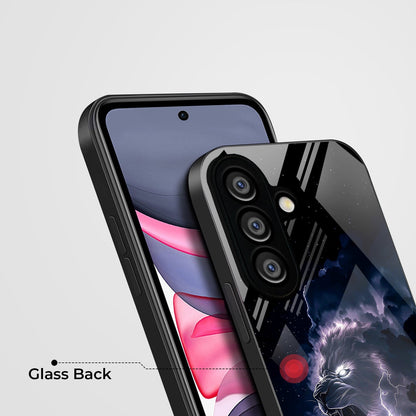 Samsung Galaxy A36 5G Premium Acrylic Shockproof Glass Back Case (Storm King)