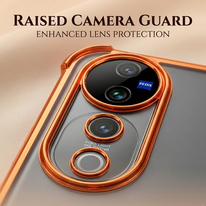 Vivo V40 Pro 5G Stress Buster Wheel Rotating Airbag Cosmic Orange Case