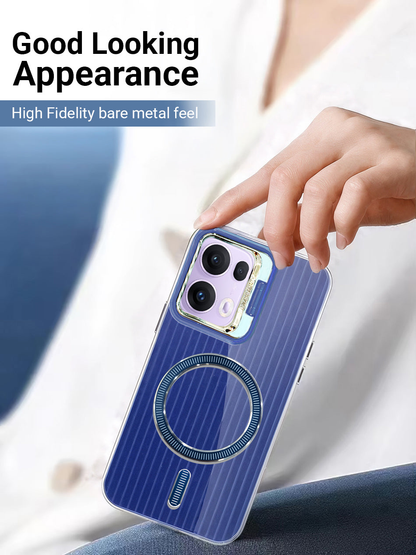 Oppo Reno 13 Pro 5G Anti-Yellow Magsafe Liquid Crystal Clear Case