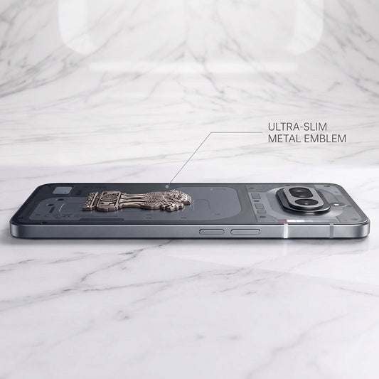 Nothing Phone 4A 5G Compatible Satyamev Jayate 3D Metal Emblem Sticker