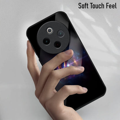 Vivo T4 5G Premium Acrylic Shockproof Glass Back Case (Endgame Impact)