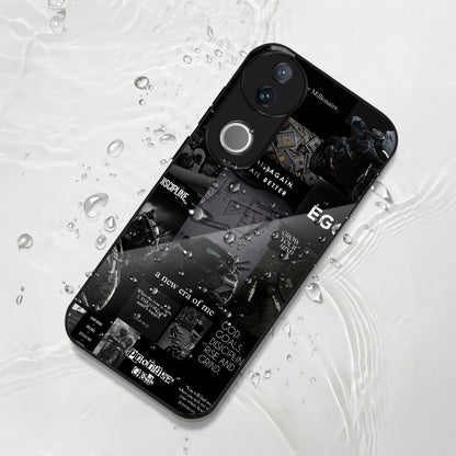 Vivo V50 5G Premium Acrylic Shockproof Glass Back Case (New Era)
