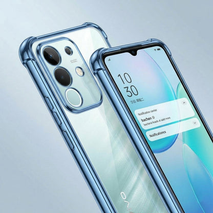 Vivo Y31 Pro 5G Anti-Yellow Electroplating Transparent Airbags Case