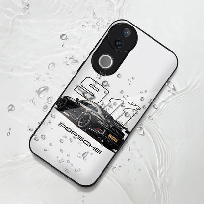 Vivo V50 5G Premium Acrylic Shockproof Glass Back Case (Porsche Case)