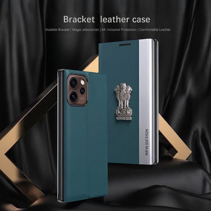Oppo Reno 15 Pro Mini 5G Satyamev Jayate Flip Leather Case