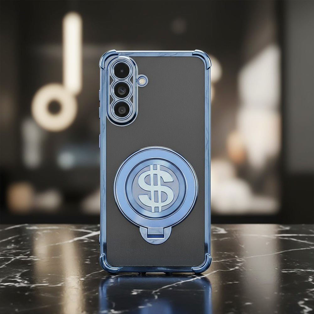 Samsung Galaxy A36 5G Four Corner Airbags 100% Original Astro Money Magnet Rotating Dollar Case (Buy 1 Get 1 Surprise Cover)