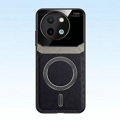 Vivo Y58 5G Premium Magsafe Magnetic Leather Lens Protective Case