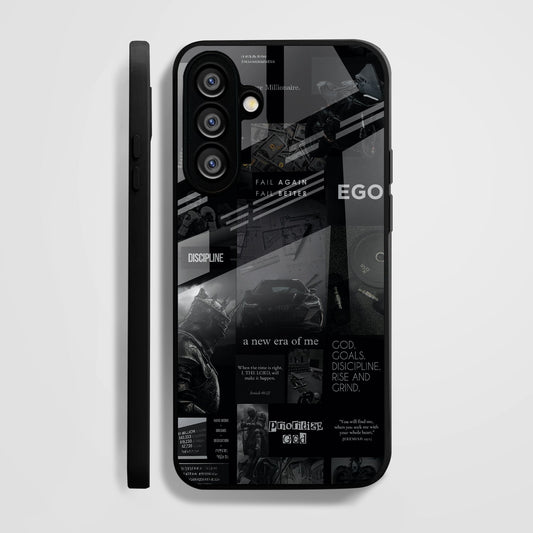 Samsung Galaxy A36 5G Premium Acrylic Shockproof Glass Back Case (New Era)