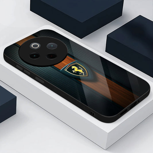 Vivo T4 5G Premium Acrylic Shockproof Glass Back Case (Royal Roadster)