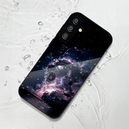 Samsung Galaxy A36 5G Premium Acrylic Shockproof Glass Back Case (Storm King)