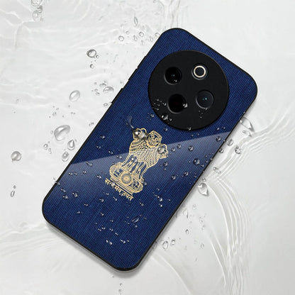 Vivo T4 5G Premium Acrylic Shockproof Glass Back Case (Nation Pride)