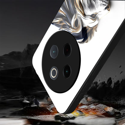 Vivo T4 5G Premium Acrylic Shockproof Glass Back Case (King’s Flow)