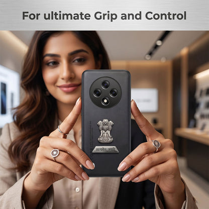 Oppo F27 Pro+ 5G Satyamev Jayate 2-in-1 Emblem Vegan Leather Back Case