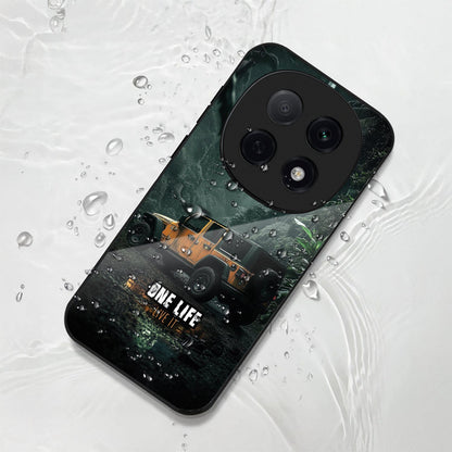 OPPO F29 Pro 5G Premium Acrylic Shockproof Glass Back Case (Jeep Case)