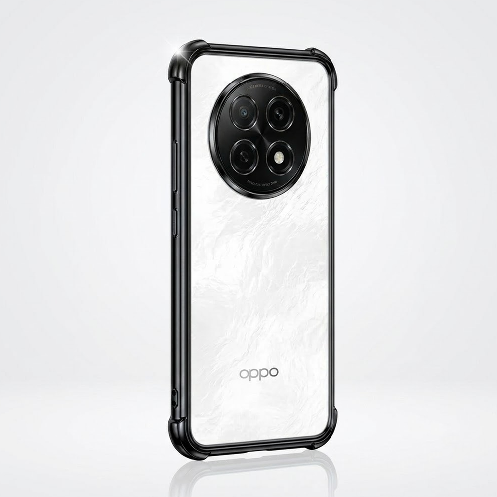 Oppo F29 Pro 5G Anti-Yellow Electroplating Transparent Airbags Case