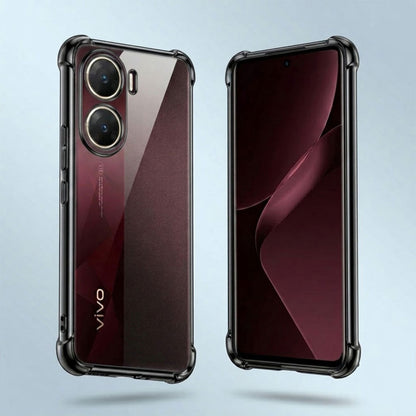 Vivo V29E 5G Anti-Yellow Electroplating Transparent Airbags Case