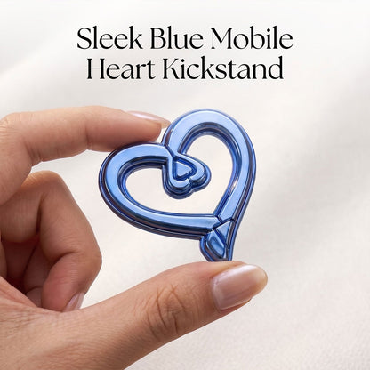 Oppo Reno 15 5G Luxury Shimmer Airbag Heart Stand Case with Charm Strap
