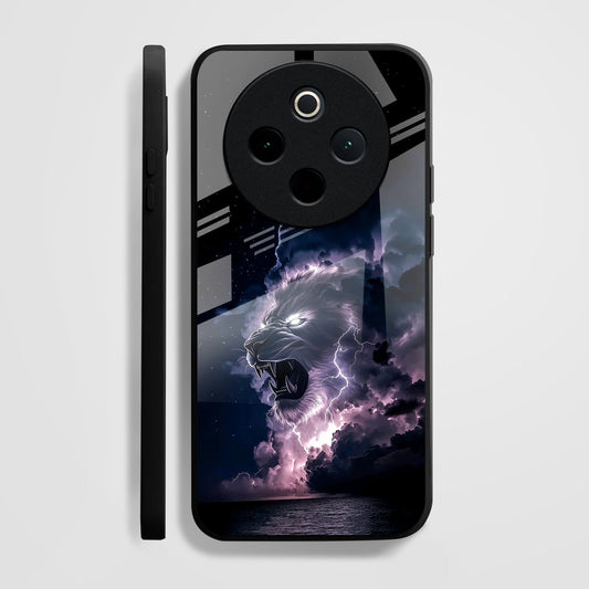 Vivo T4 5G Premium Acrylic Shockproof Glass Back Case (Storm King)