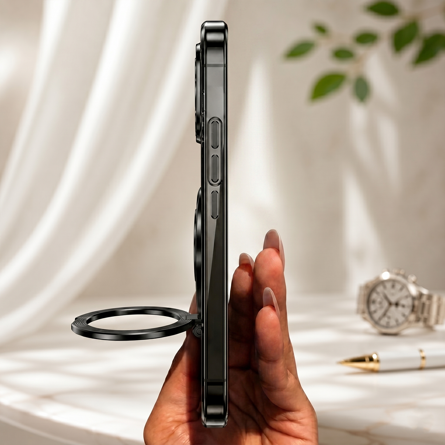 Vivo V70 5G Premium Billion Wheel Rotating Shockproof Airbags Case