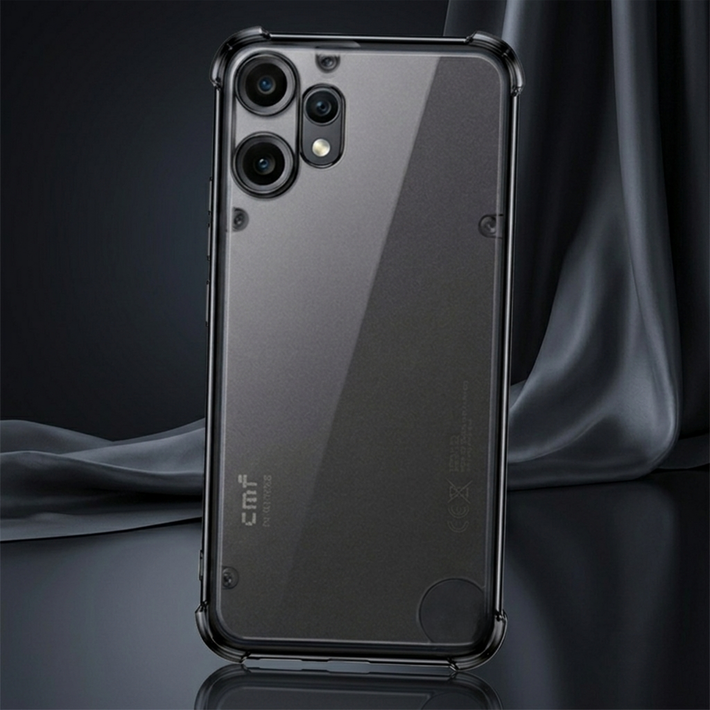 Nothing Phone 2 Pro 5G Anti-Yellow Electroplating Transparent Airbags Case