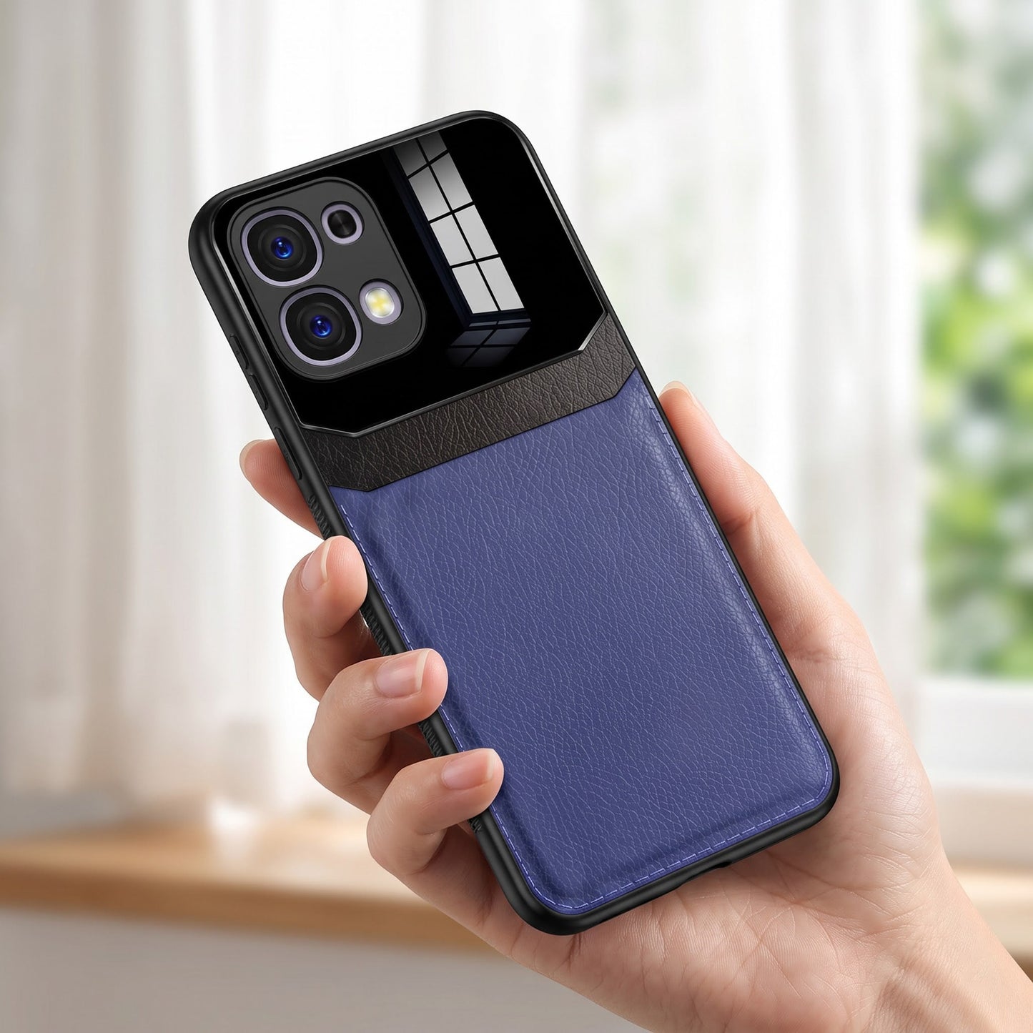 Oppo F31 5G Premium Leather Lens Protective Case