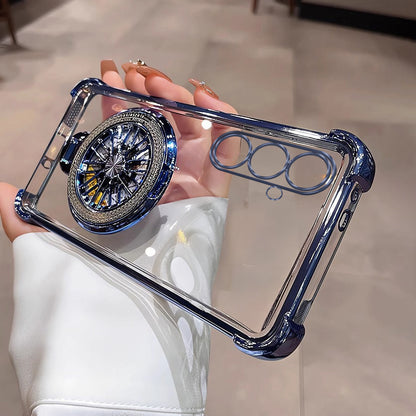 Samsung Galaxy A36 5G Premium Stress Buster Wheel Rotating Shockproof Airbags Case (Buy 1 Get 1 Surprise Cover)