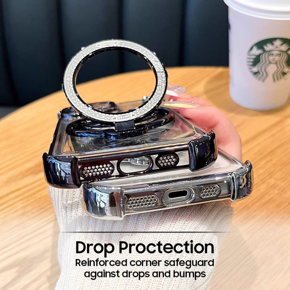Samsung Galaxy A36 5G Premium Stress Buster Wheel Rotating Shockproof Airbags Case (Buy 1 Get 1 Surprise Cover)