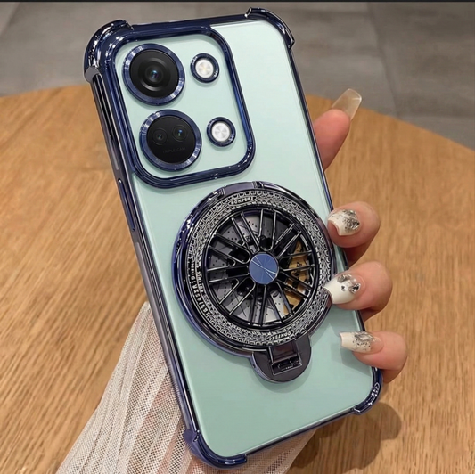 OnePlus Nord 3 5G Premium Stress Buster Wheel Rotating Shockproof Airbags Case