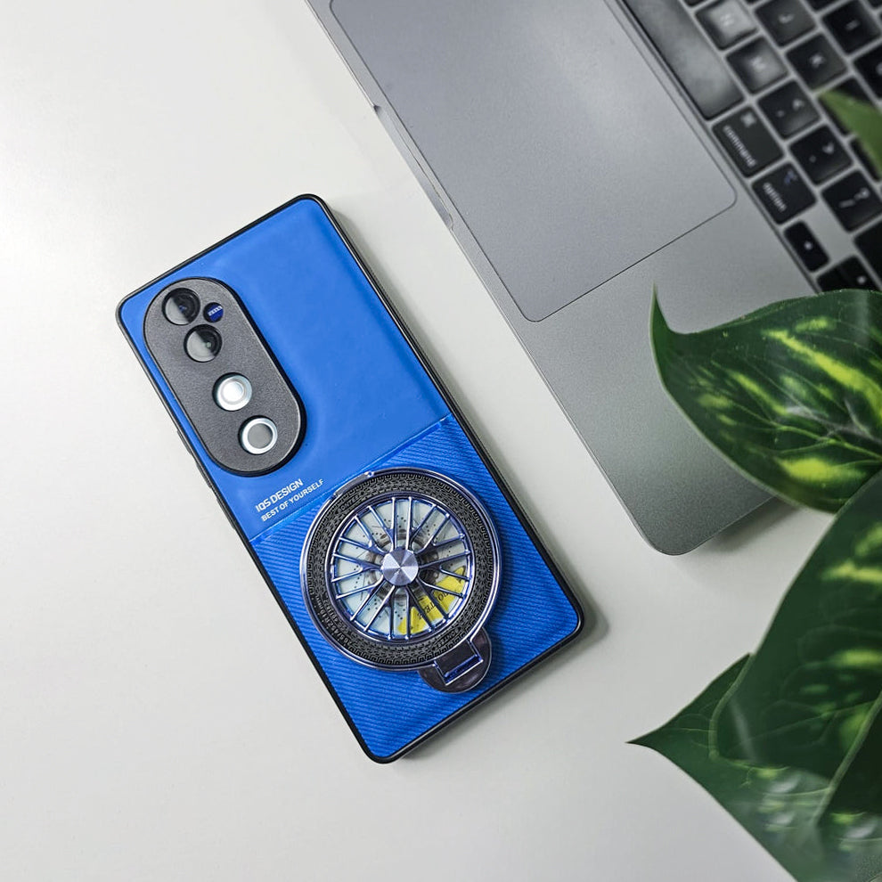 Vivo V40 5G Stress Buster Wheel Hybrid Scratch Resistant Back Case