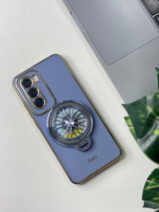 Oppo Reno 12 Pro 5G Best Selling Stress Buster Wheel Silicone Scratch Resistant Back Case