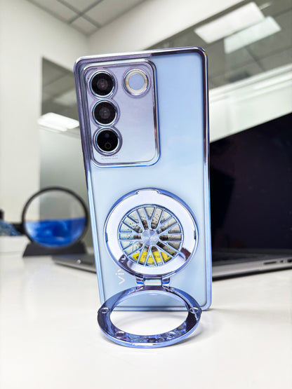 Vivo V27/V27 Pro 5G Ferrari Wheel Electroplating Case