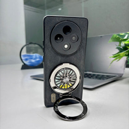 Oppo F27 Pro 5G with a  stand