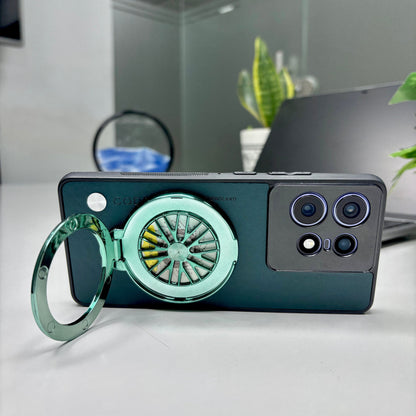 Motorola Edge 50 Pro 5G Best Selling Stress Buster Wheel Soft Vegan Scratch Resistant Back Case