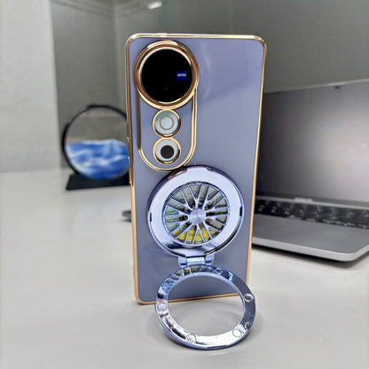 Vivo V40 Pro 5G Best Selling Stress Buster Wheel Silicone Scratch Resistant Back Case