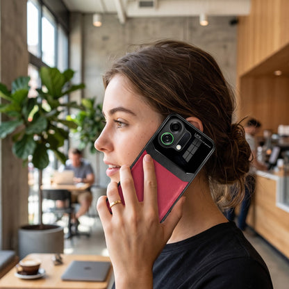 Oppo K13 Turbo 5G Premium Leather Lens Protective Case