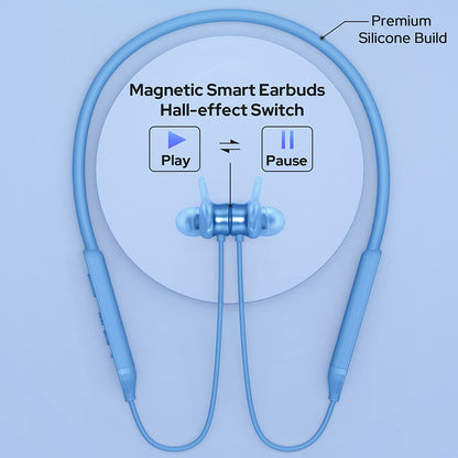 Wireless Neck Band With Soft Earbuds (HP02)