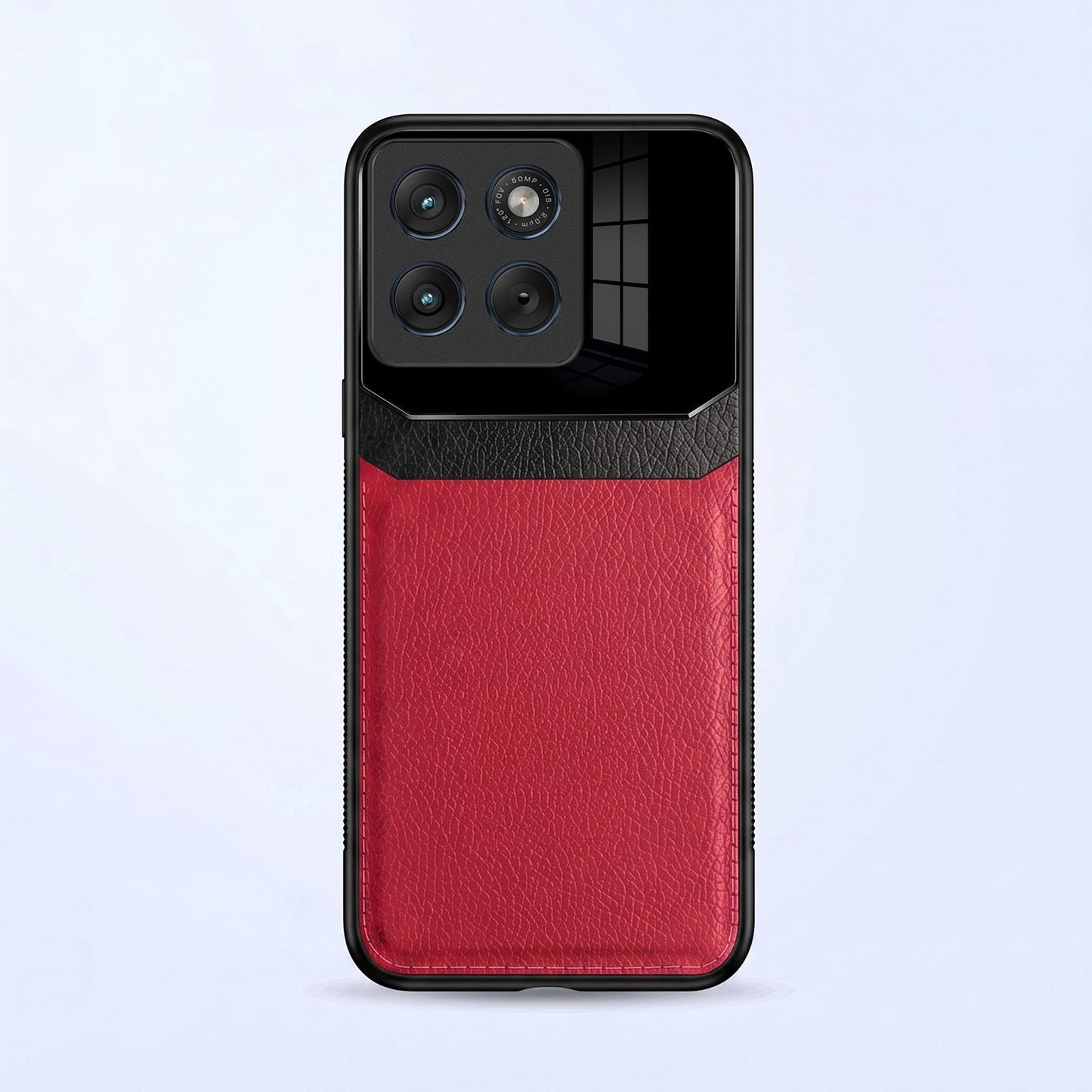 Motorola Edge 70 Fusion 5G Premium Leather Lens Protective Case