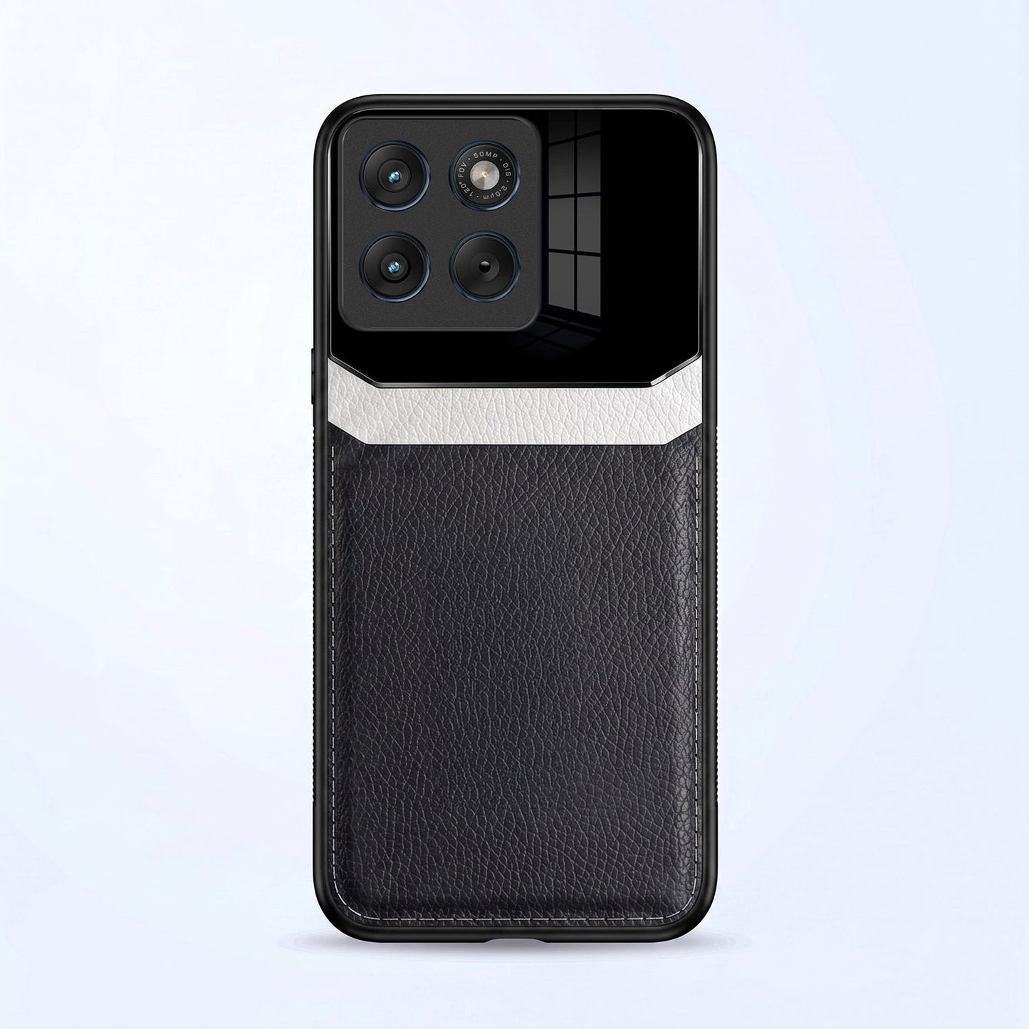 Motorola Edge 70 5G Premium Leather Lens Protective Case