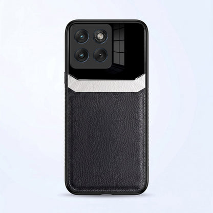 Motorola Edge 70 5G Premium Leather Lens Protective Case