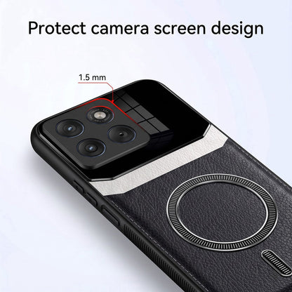 Motorola Edge 70 5G Premium Magsafe Magnetic Leather Lens Protective Case