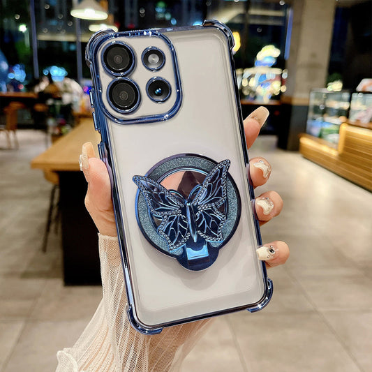 Motorola Edge 50 5G Premium Butterfly Stand Airbags Case